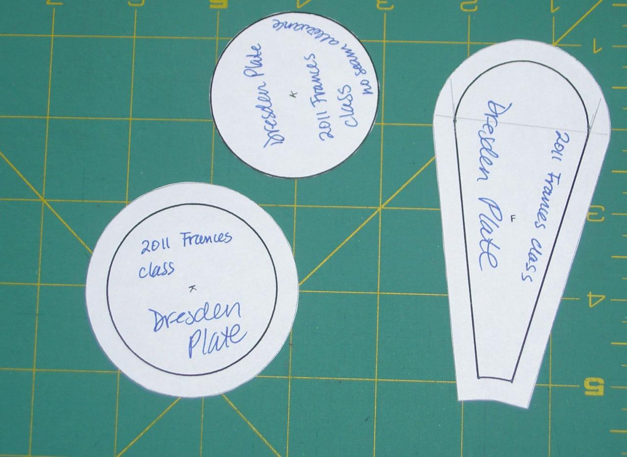 Free Printable Dresden Plate Template terbaru