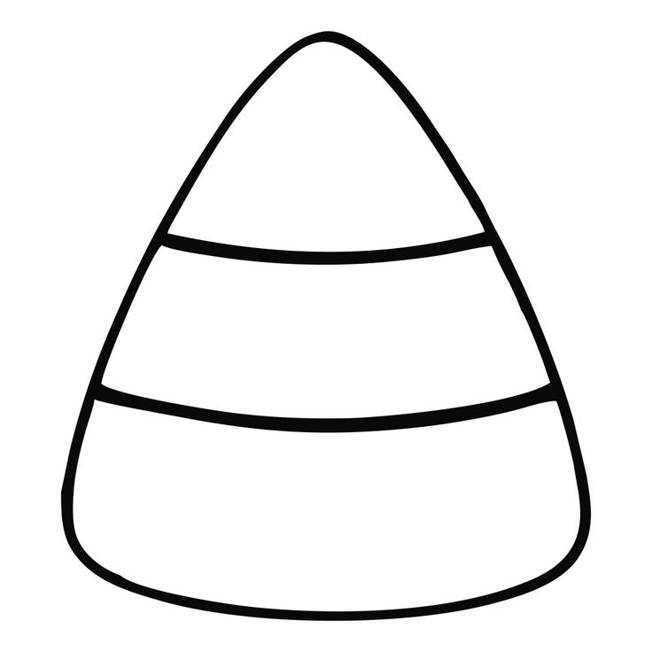 Free Printable Candy Corn Template terbaru