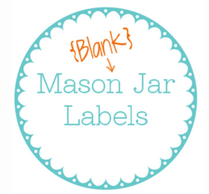 jar labels canning printable mason label templates template lid jam printables lids diy jars google search made world wirth mouth
