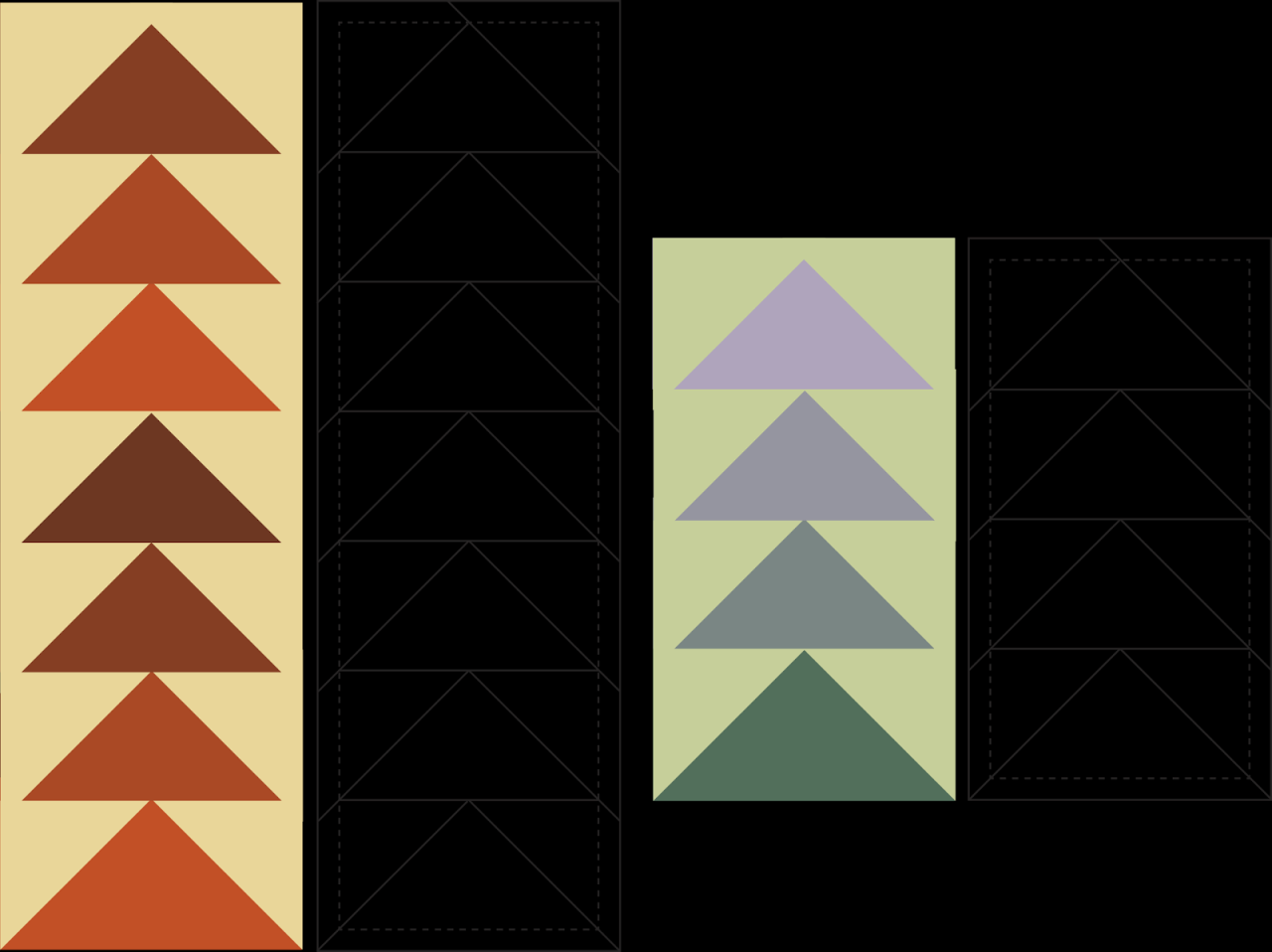 Free Printable Flying Geese Templates terbaru