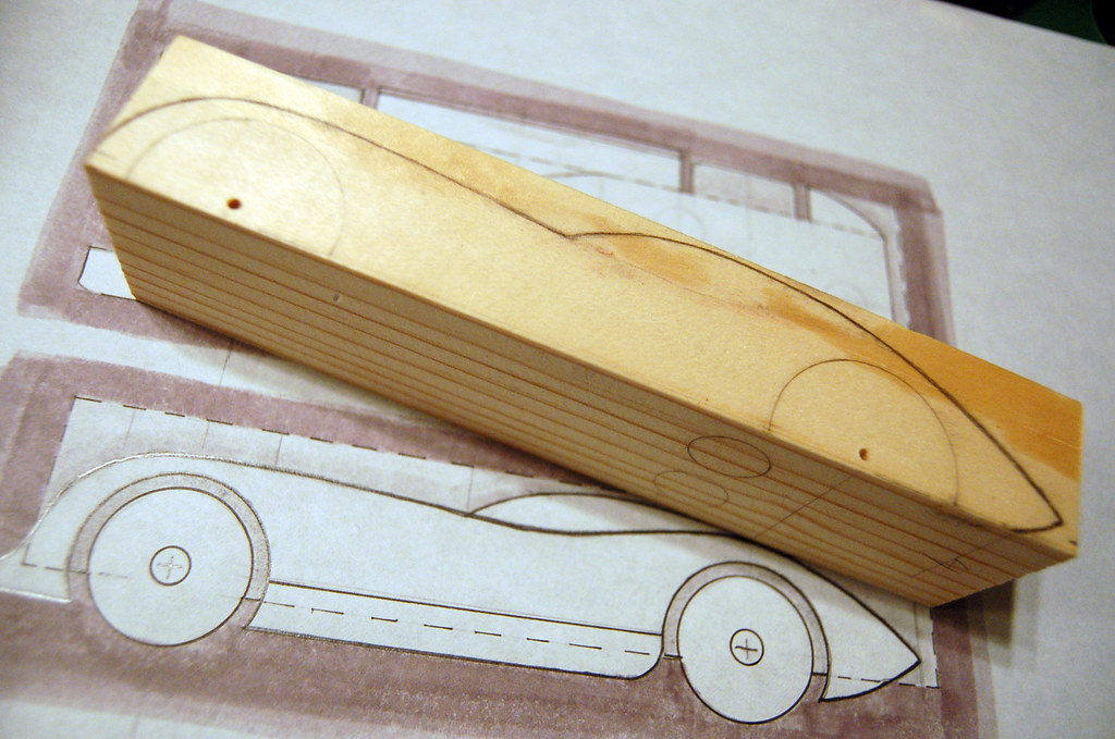 Printable Fast Pinewood Derby Car Templates terbaru
