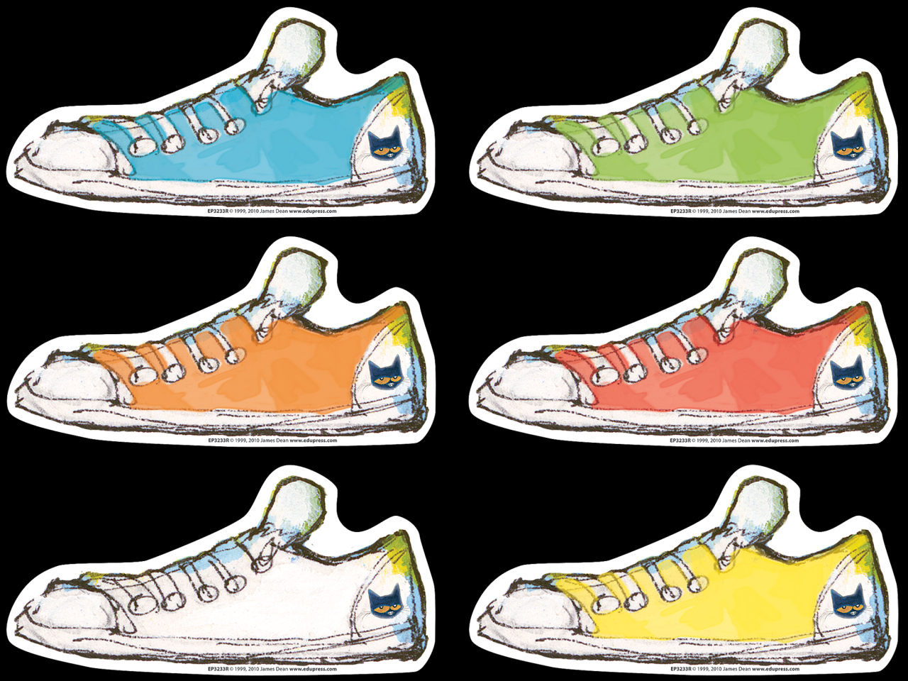 shoes template pete cat clipart coloring shoe love printables boy printable adjectives white pack colorful awesome craft out halloween clip