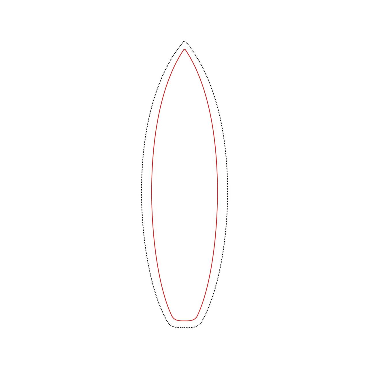 Free Printable Surfboard Template Printable terbaru