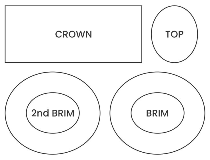 Cut Out Top Hat Template Printable