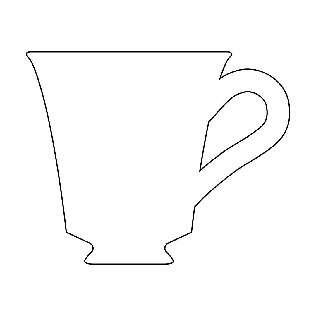 Free Printable Tea Cup Templates terbaru
