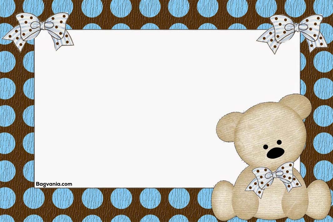 Free Printable Teddy Bear Template