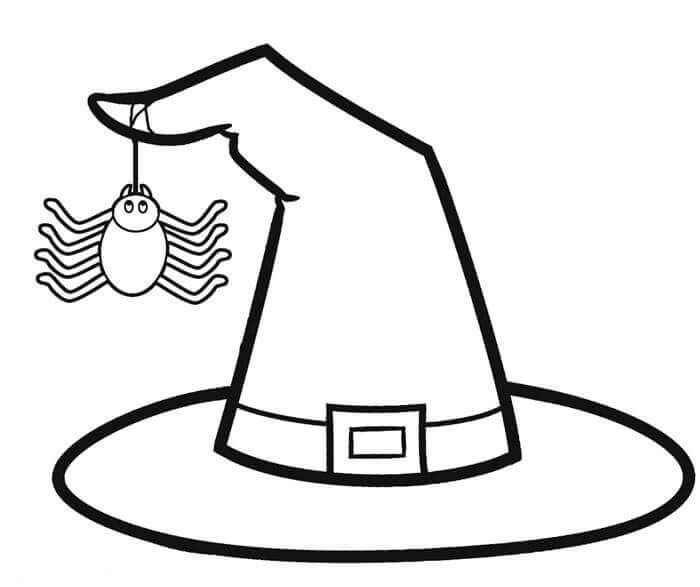 Free Printable Witch Hat Template terbaru