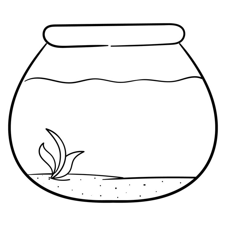 Free Printable Fish Bowl Template terbaru