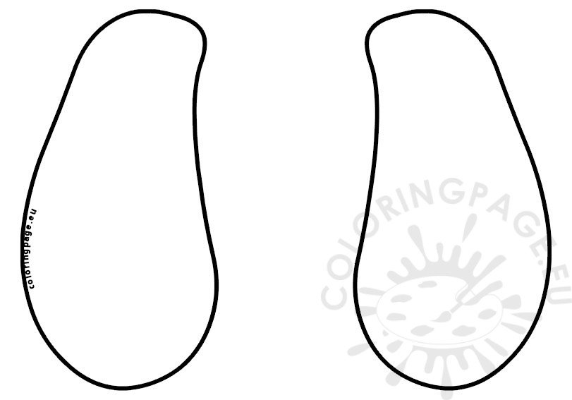 Floppy Dog Ear Template Printable terbaru