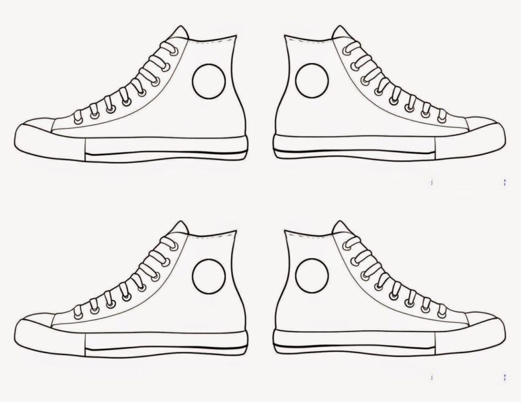 Free Printable Pete The Cat Shoe Template - Printable Templates Free