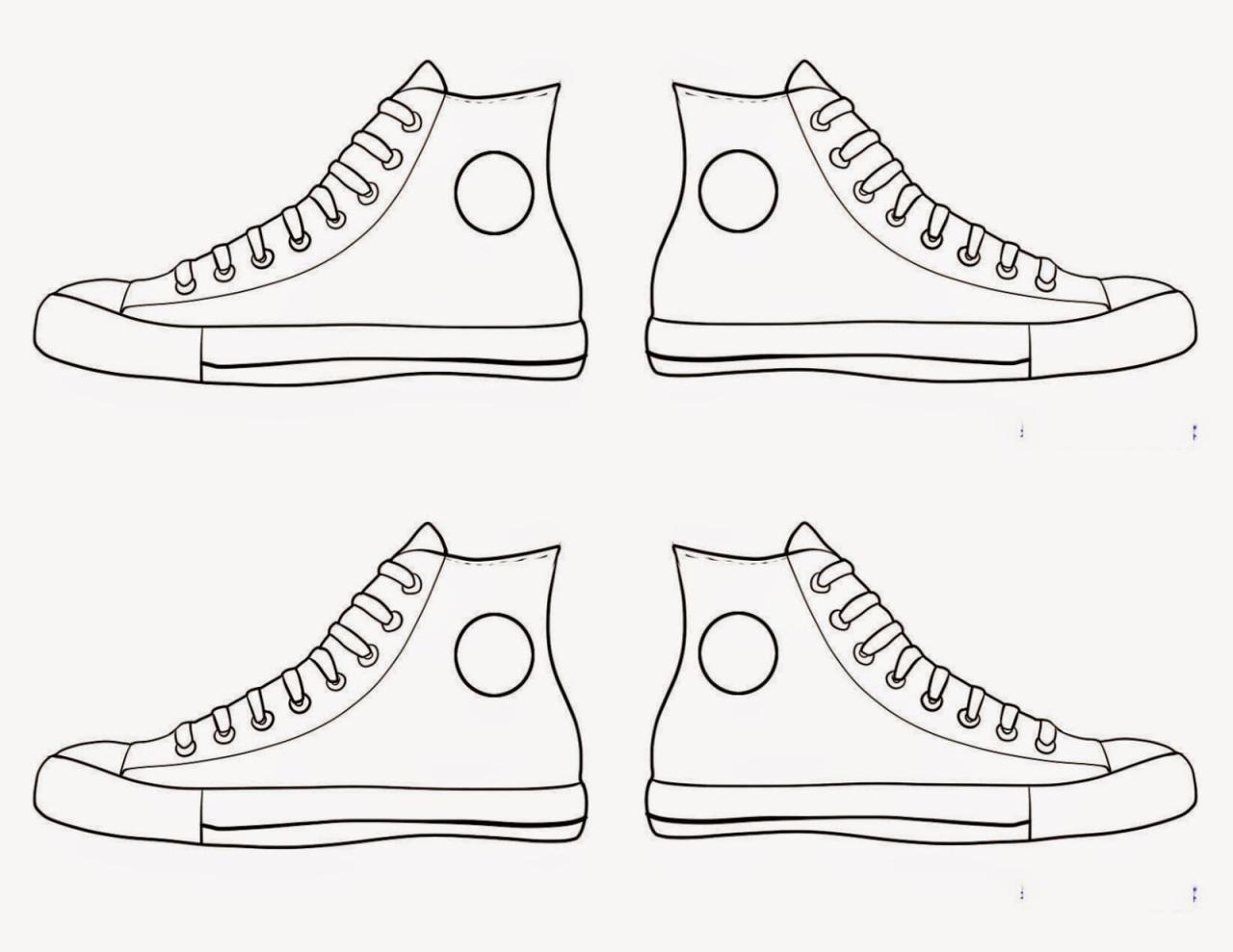 white pete cat shoes shoe template coloring printable pages drawing school clipart kd love sneaker pattern his library clip sheets
