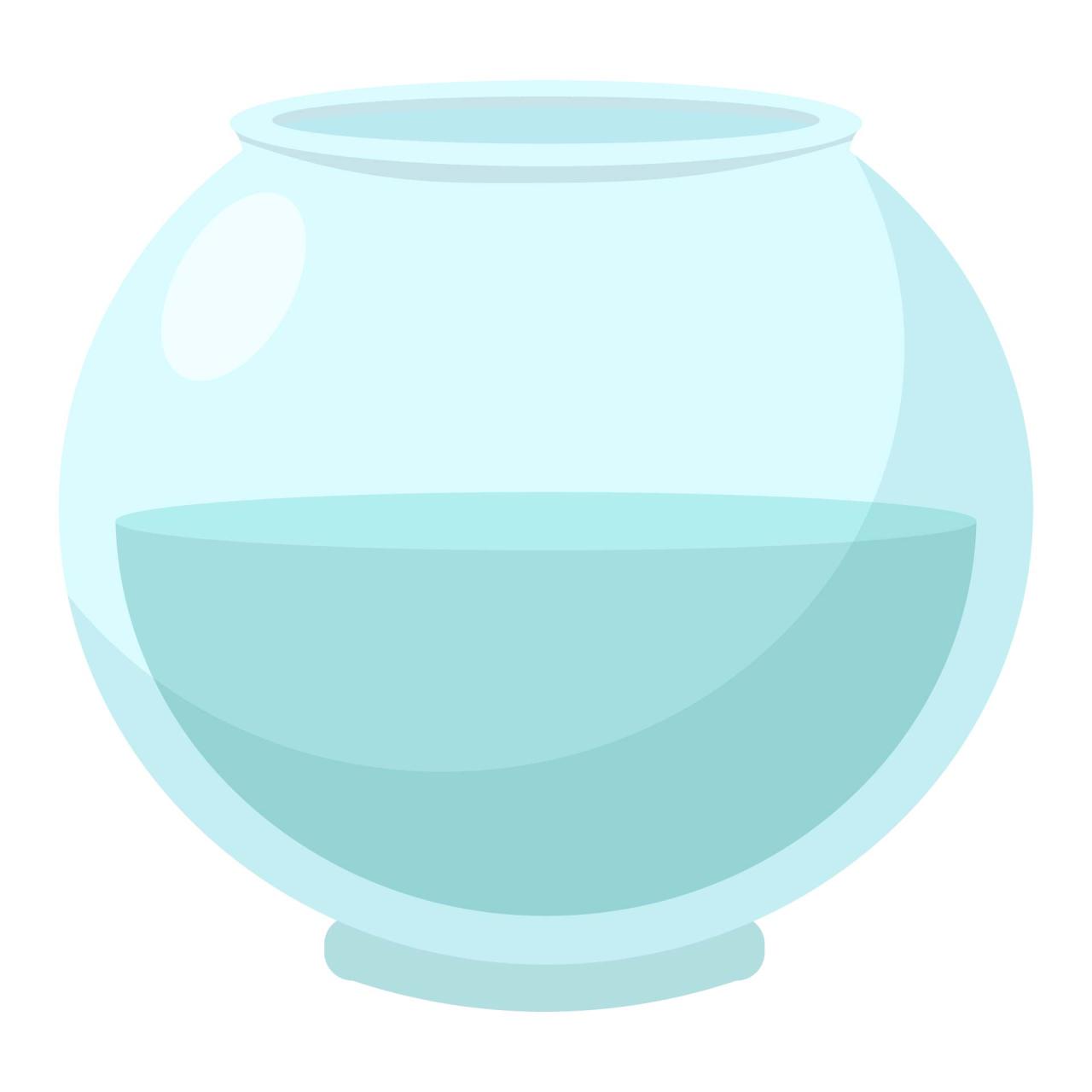 Fish Bowl Template Printable Free terbaru