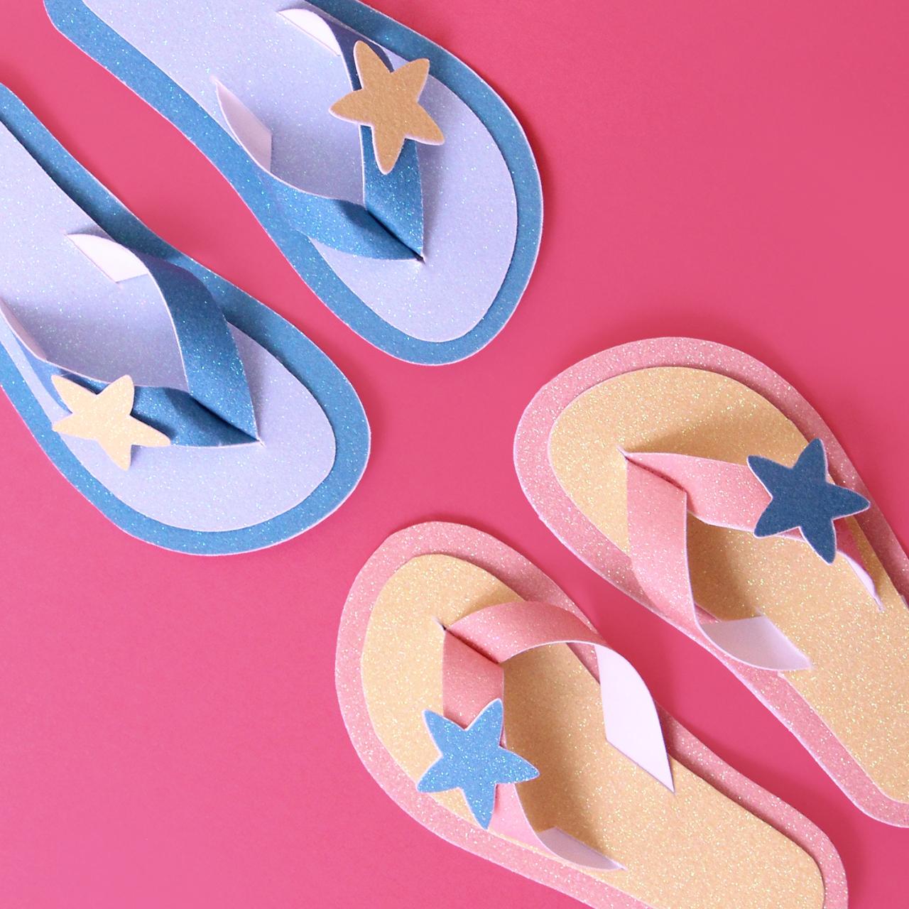 Free Printable Flip Flop Template Printable