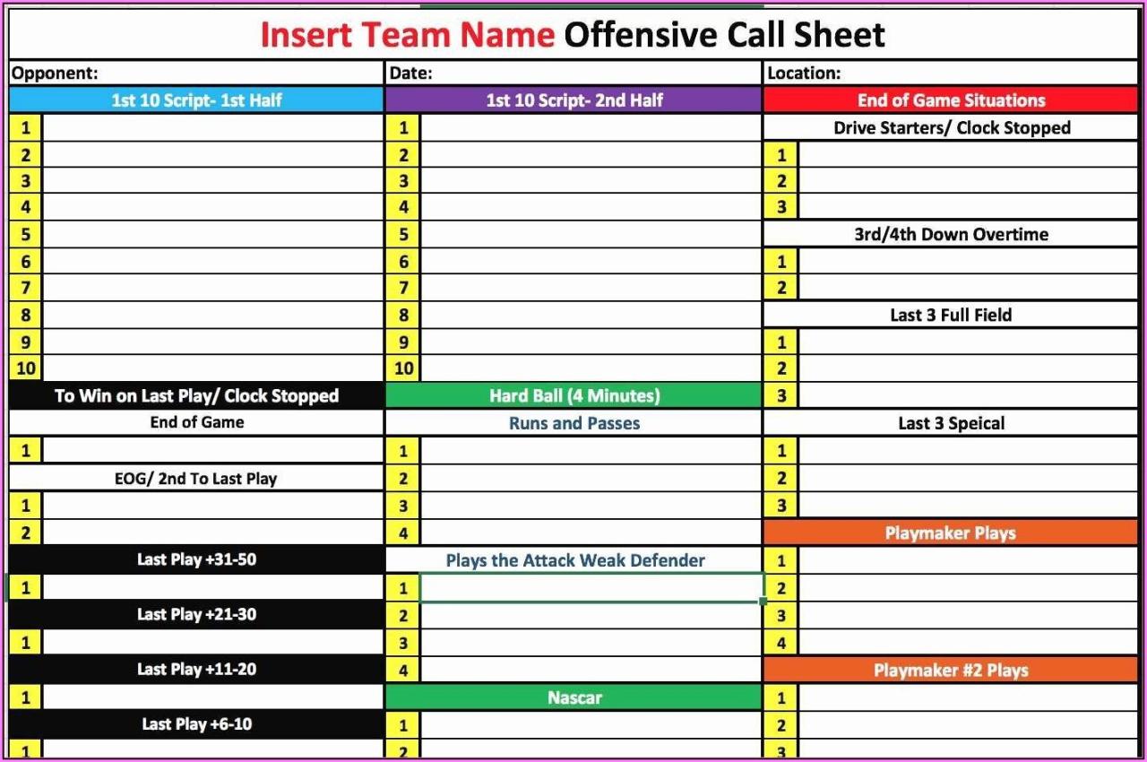 Printable Football Play Wristband Template terbaru