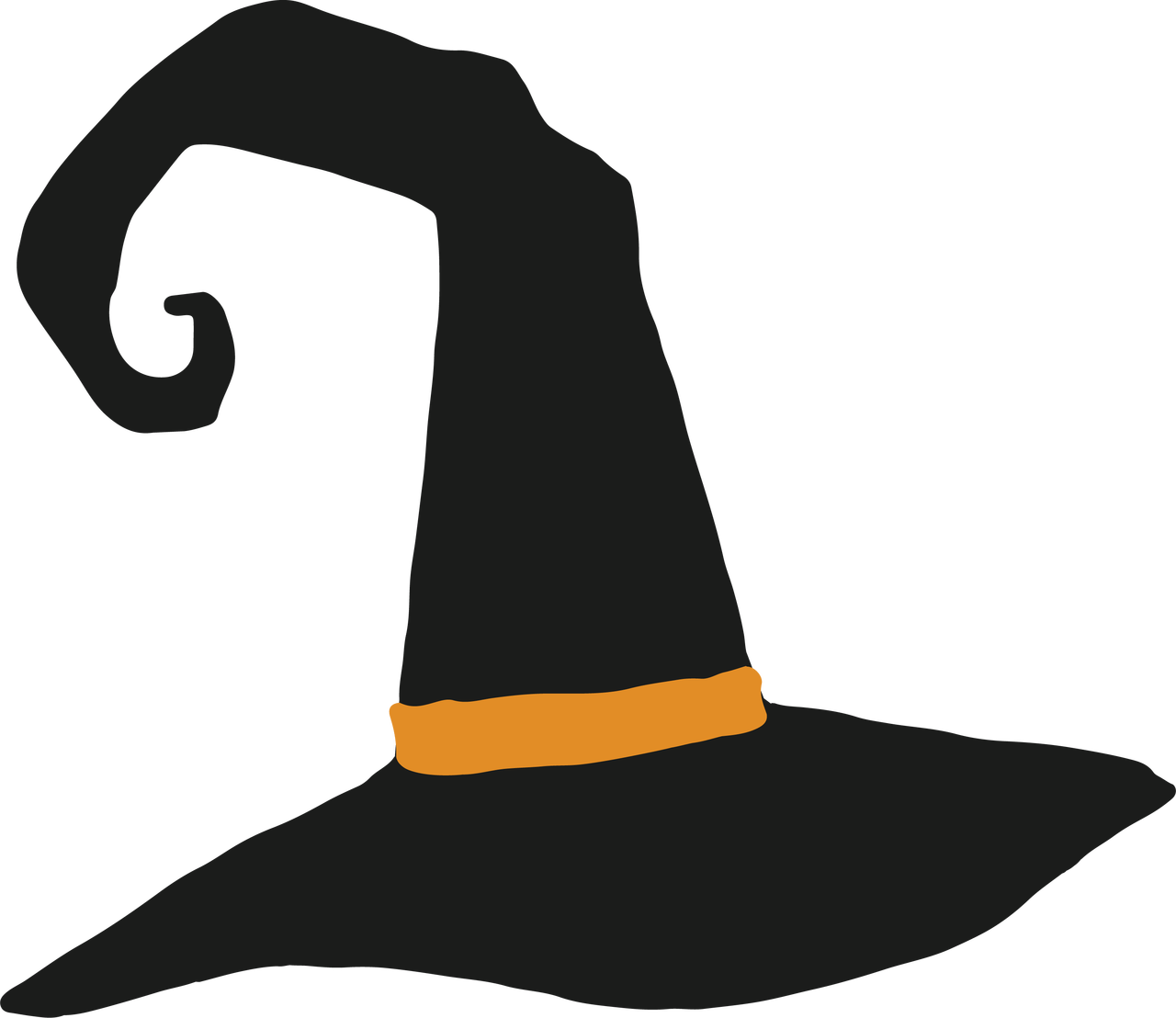 Witch Hat Template Printable Free