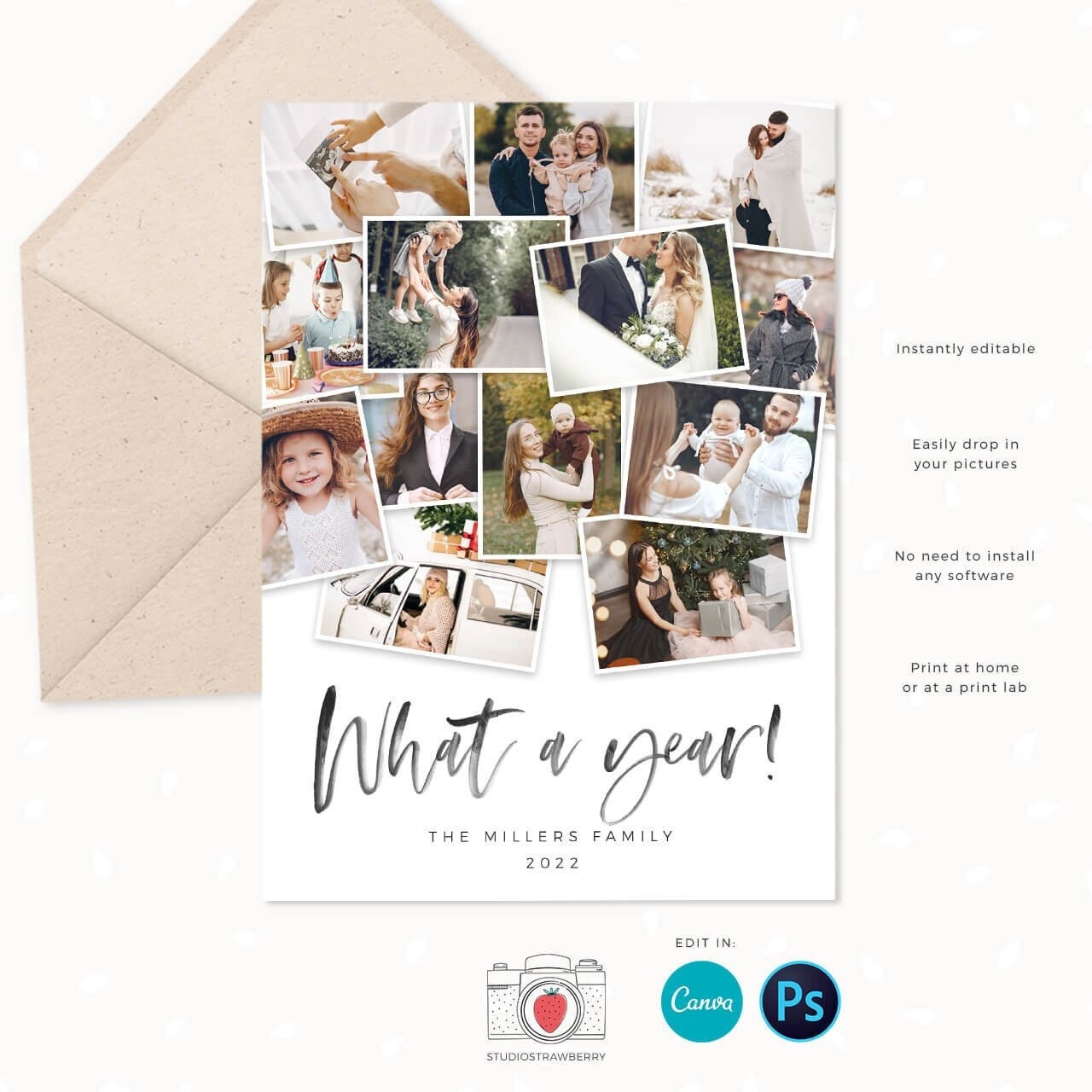 Free Printable Year In Review Template terbaru