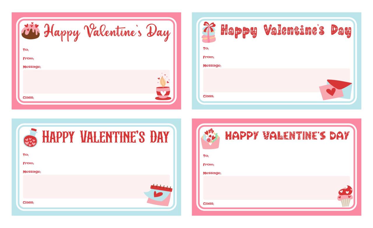 Free Printable Valentine Candy Gram Template