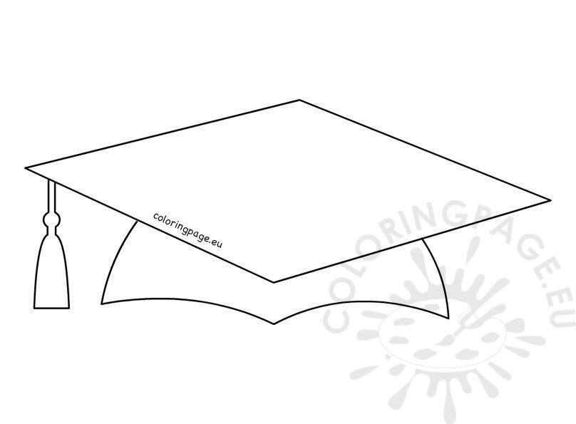 Free Printable Graduation Cap Template terbaru