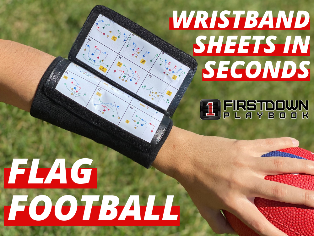 Printable Football Play Wristband Template terbaru